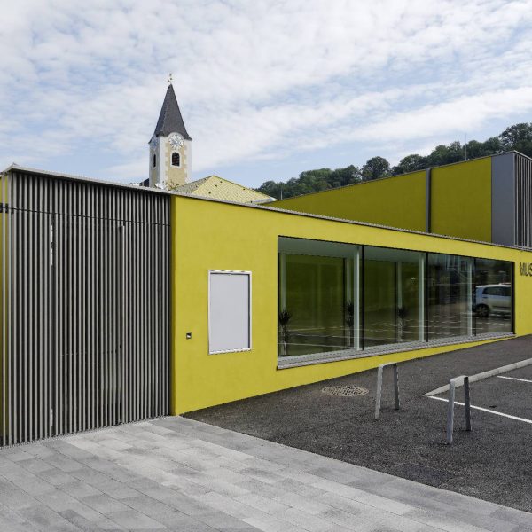©Walter Ebenhofer / Schulgebäude Ansicht Zubau